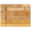 vidaXL Table Top Natural Solid mango wood 31.5 x 19.7 in Durable