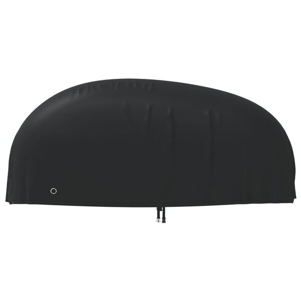 vidaXL Motorcycle Cover Black 104.3"x41.3"x49.2" 210D Oxford