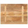 vidaXL Table Top 31.5"x23.6"x1.5" Rectangular Solid Wood Mango