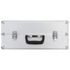 vidaXL Tool Case 18.5"x14.2"x7.9" Silver Aluminum