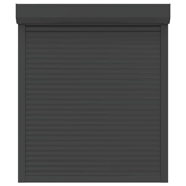 vidaXL Roller Shutter Aluminium 43.3x51.2" Anthracite