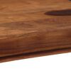 vidaXL Dining Table Honey-colored Solid acacia wood Medium Durable