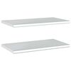 vidaXL Wall Shelf Silver Stainless Steel 29.5 in x 15.7 in Wall mounting
