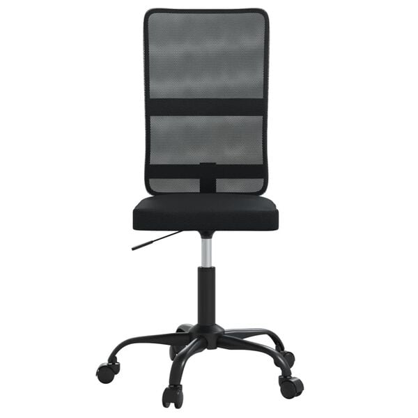 vidaXL Office Chair Black Mesh fabric (100% polyester), metal, plywood