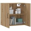 vidaXL Wall Cabinet Artisan oak Engineered wood 23.6 x 12.2 x 23.6 in