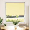 vidaXL Roller Blind Yellow 100% Polyester 43 in x 59 in