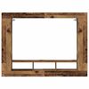 vidaXL TV Cabinet Old wood 59.84 x 8.66 x 44.49 in Engineered wood