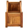 vidaXL Raised Bed Warm Rustic Acacia Wood Large Raised Bed Rectangular
