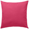 vidaXL Outdoor Pillow Set of 4 Pink Polyester fabric 18 x 18 in
