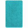 vidaXL Anti-slip Bath Mat Turquoise 19.7" x 31.5" PP