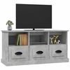 vidaXL TV Cabinet Concrete Grey Engineered Wood