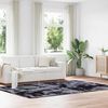 vidaXL Shaggy Rug Dark Grey 100% Polyester 78.7 x 114.2 in Non-slip