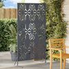 vidaXL Privacy Screen Anthracite Steel