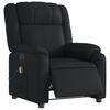vidaXL Electric Massage Recliner Chair Black