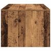 vidaXL Coffee Table Old Wood 40.16 x 21.65 x 17.13 in Engineered Wood