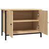 vidaXL TV Cabinet Sonoma Oak Engineered wood Medium TV Cabinet