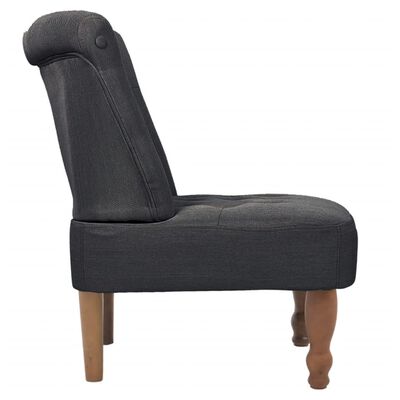 vidaXL French Chair Gray Fabric