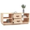 vidaXL Coffee Table Natural Wood Solid Pine Wood Medium Coffee Table