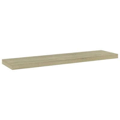 vidaXL Bookshelf Boards 4 pcs Sonoma Oak 15.7"x3.9"x0.6" Engineered Wood