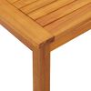 vidaXL Coffee Table Oil Natural Solid Acacia Wood