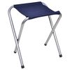 vidaXL Foldable Camping Table Set with 4 Stools Height Adjustable 47.2"x23.6"