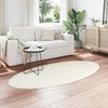 vidaXL Carpet HUARTE Cream 39.37 x 78.74 in 100% Polyester