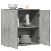 vidaXL Sideboard Concrete Grey Engineered Wood Medium Sideboard