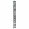 vidaXL Field Fence Silver 82.7 x 3.9 ft Galvanized steel