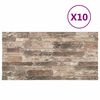 vidaXL 3D Wall Panels with Multicolor Brick Design 10 pcs EPS