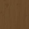 vidaXL Garden Bar Set Honey brown Solid pine wood Medium Footrest