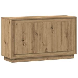 vidaXL Sideboard Artisan oak Engineered wood Medium Modern Cabinet