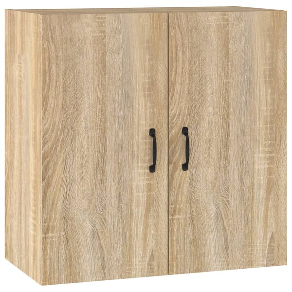 vidaXL Wall Cabinet Sonoma Oak 23.6"x12.2"x23.6" Engineered Wood