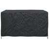 vidaXL Furniture Cover Plain Black 70.87 x 59.06 x 33.46 in 210D