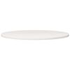 vidaXL Table Top White Solid Pine Wood 31.5 in Table Top Round