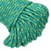 vidaXL Boat Rope Green 0.16 " 164.0 ' Polypropylene