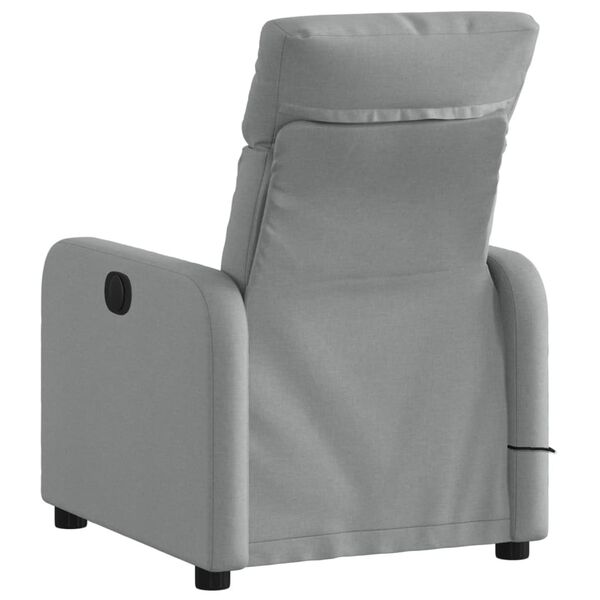 vidaXL Massage Recliner Chair Light grey