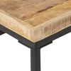 vidaXL Coffee Table 43.3"x23.6"x16.5" Rough Mango Wood