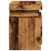 vidaXL Bedside Cabinet Old wood Engineered Wood Medium Bedside Cabinet