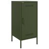vidaXL Sideboard Set of 2 Olive Green Cold-rolled Steel Medium