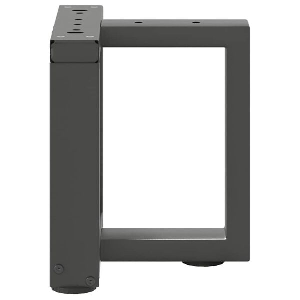vidaXL Coffee Table Leg Anthracite Powder-coated steel Standard