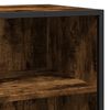 vidaXL Sideboard Smoked oak Engineered wood, Metal Medium