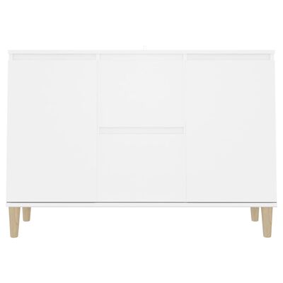 vidaXL Sideboard White 40.7"x13.8"x27.6" Engineered Wood