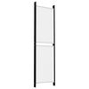 vidaXL 5-Panel Room Divider White 98.4"x70.9" Fabric