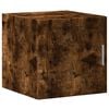 vidaXL Wall Cabinet Smoked Oak Engineered Wood Medium Wall Cabinet