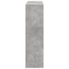 vidaXL Room Divider Concrete Grey Engineered Wood Medium Modern