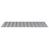 vidaXL Checker Plates 4 pcs Silver 39.4" x 19.7" Aluminium