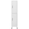vidaXL Locker Grey Steel Medium Locker Rectangular Industrial