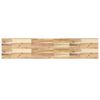 vidaXL Floating Shelf Natural Wood Solid Acacia Wood 47.2 in x 11.8 in