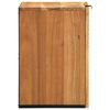 vidaXL Bathroom Sink Cabinet with Shelf with Storage Solid Acacia Wood