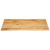 vidaXL Table Top Natural Solid mango wood 39.4 x 31.5 in Durable
